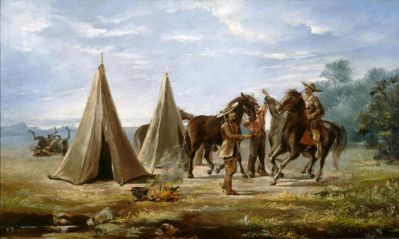 Louis Eyth Ranger Encampment, c. 1880