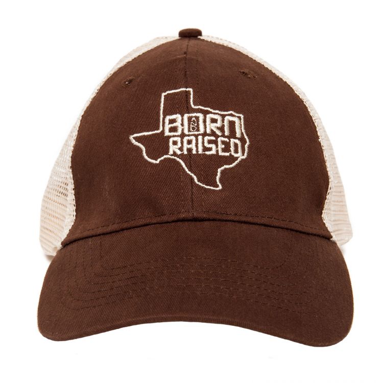 Born and Raised Texas Trucker Hat