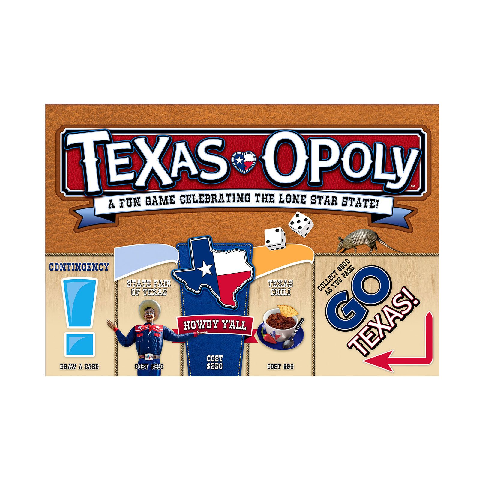 TexasOpoly Board Game Bullock Museum Gift Shop