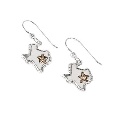State of Texas Sterling Silver Earrings