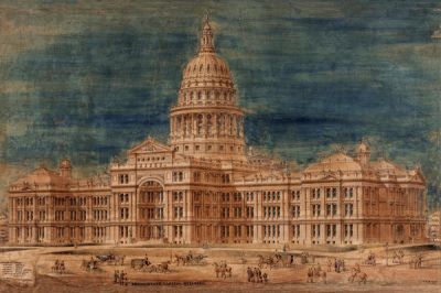 Elijah E Myers Texas Capitol, 1882