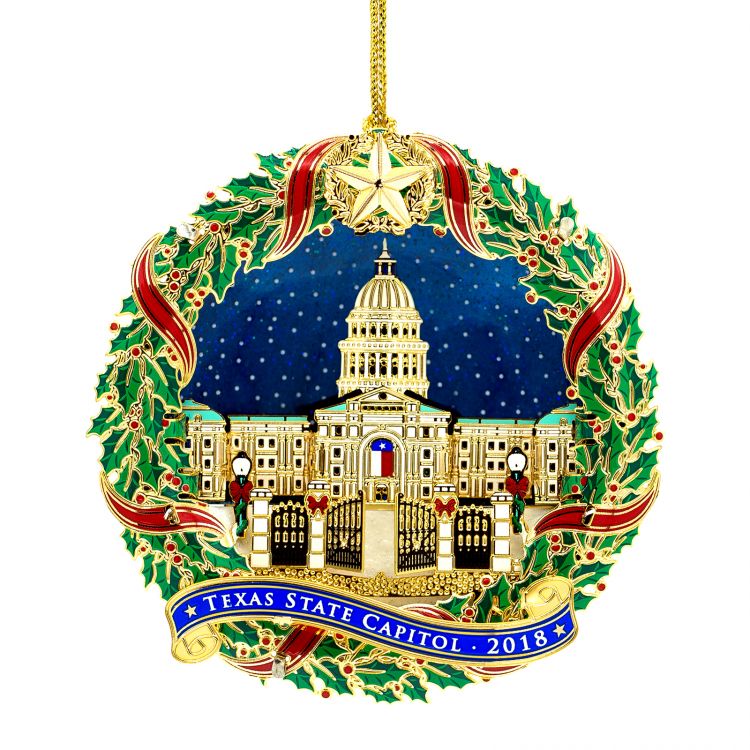 2018 Texas Capitol Ornament