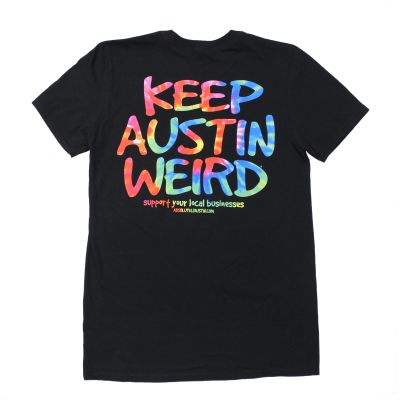 Keep Austin Weird T-Shirt - Black