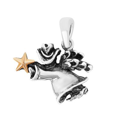 Texas Angel Sterling Silver Pendant
