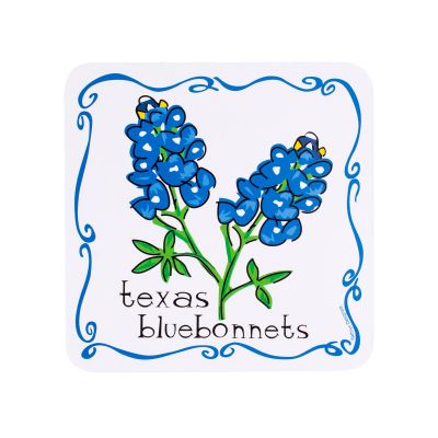 Texas Bluebonnet Coaster Set
