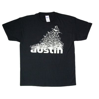 Austin Texas Bats Glow-In-The-Dark Kids T-Shirt