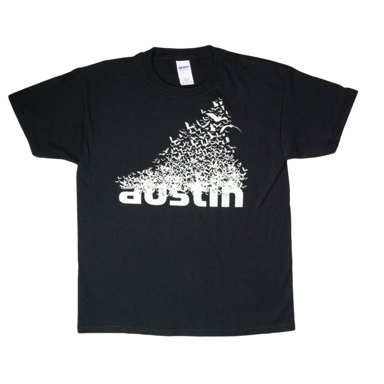 Austin Texas Bats Glow-In-The-Dark Kids T-Shirt