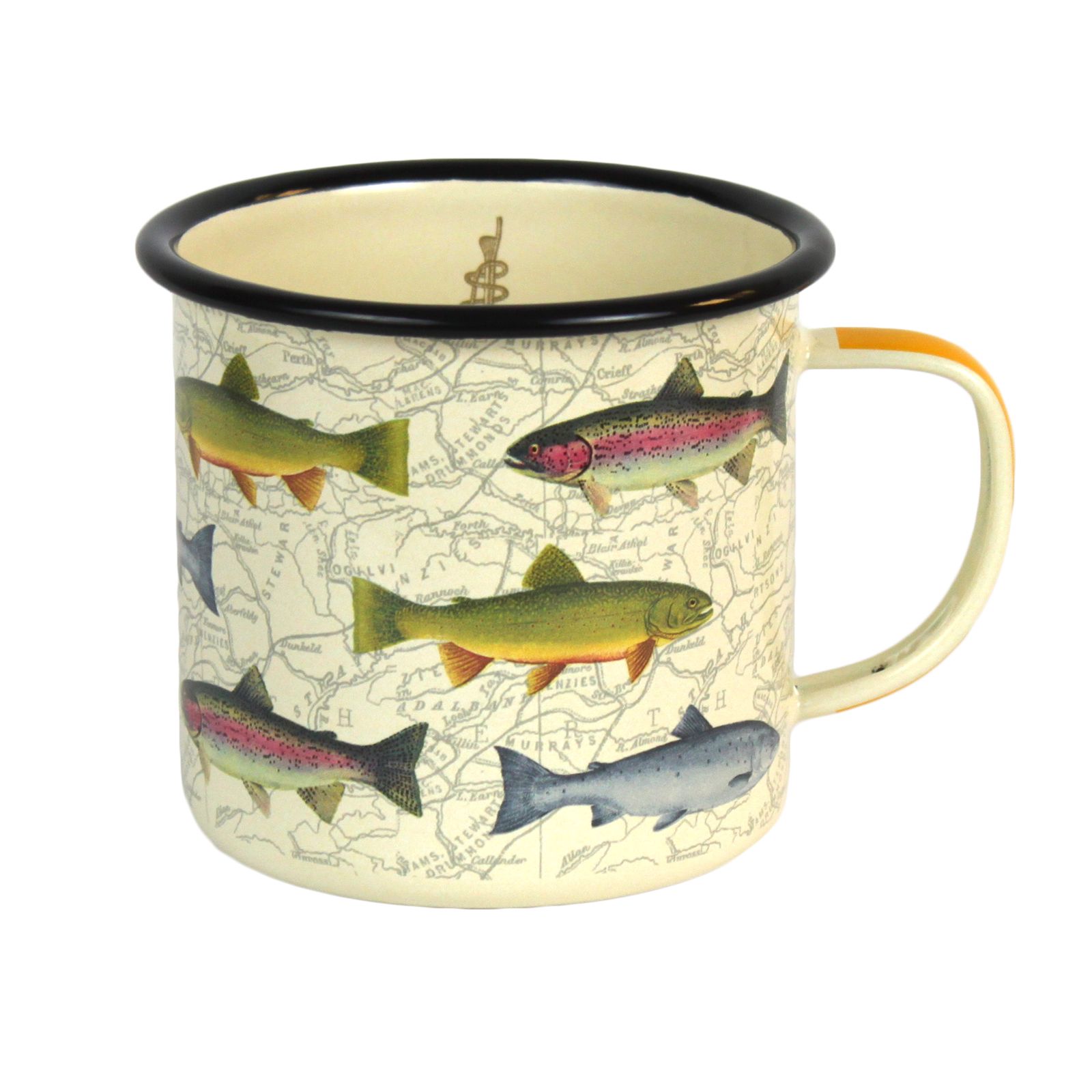 Enamel Fish Mug