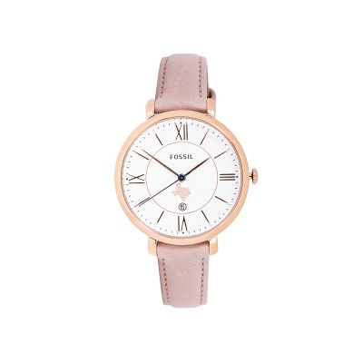 Fossil Texas Rose Gold-Tone Watch