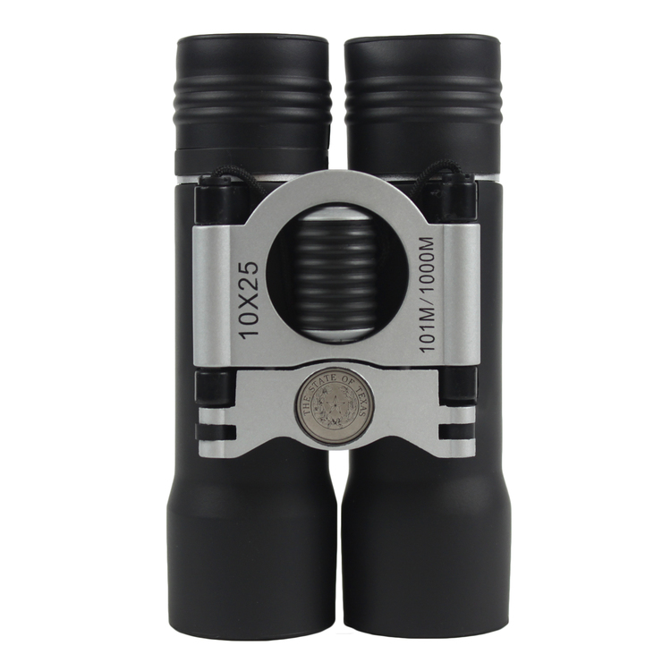 Texas State Seal Binoculars - Black
