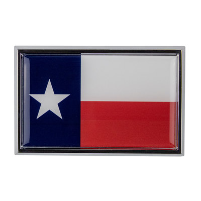 Texas State Flag Chrome Auto Emblem