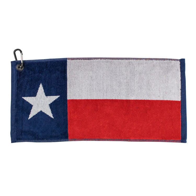 Texas State Flag Cotton Golf Towel