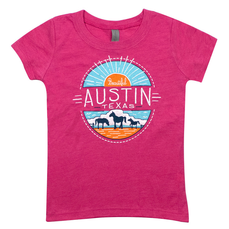 Austin Horses Youth T-Shirt