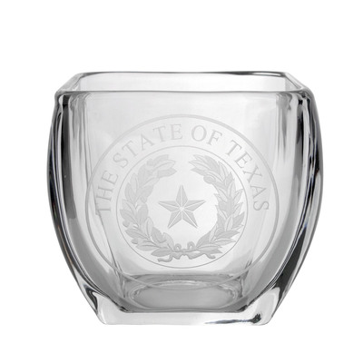 Texas State Seal Glass Keepsake