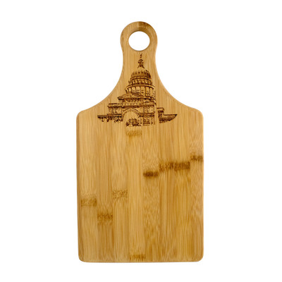 Texas State Capitol Bamboo Cutting Board