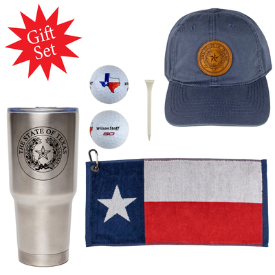 Texas Pride Golf Gift Set
