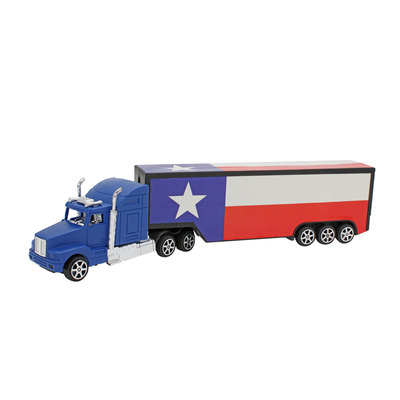 Texas State Flag Tractor Trailer