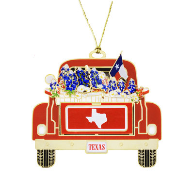 Truckload of Wildflowers Ornament
