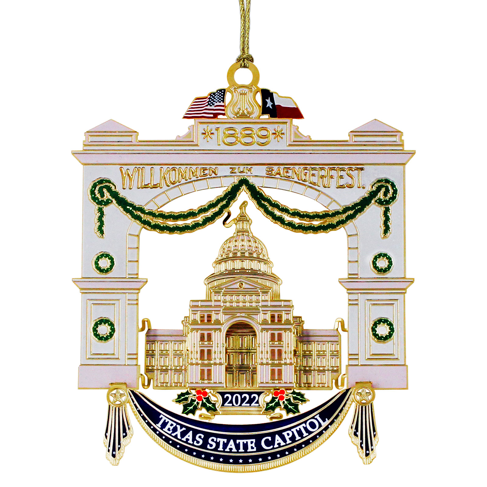 2022 Texas Capitol Ornament