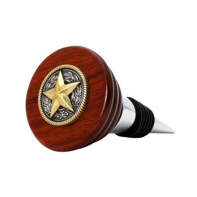 Antique Texas Star Wine Stopper