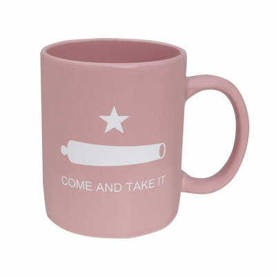 Gonzales Flag  Mug Pink 