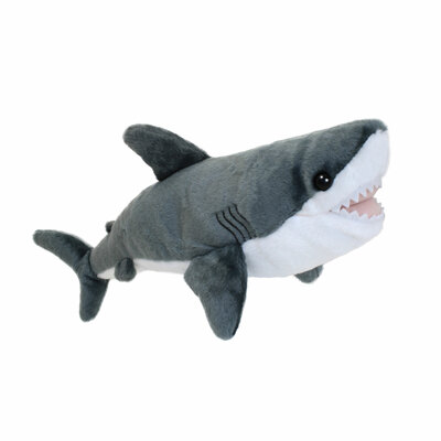 Mini Great White Shark Plush Toy