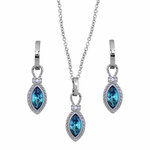 Blue Stone Starlight Jewelry Set