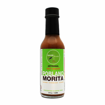 Poblano Morita Hot Sauce