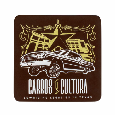 Carros Y Cultura Square Sticker