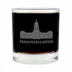 Texas Capitol Whiskey Glass