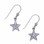 Texas Star Dangle Earrings