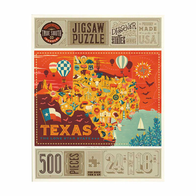 Texas the Lone Star State 500 Piece Puzzle