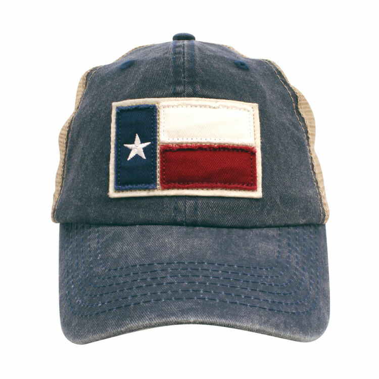 Texas State Flag Mesh Cap Navy