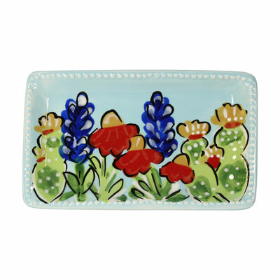 Texas Wildflower Trinket Tray