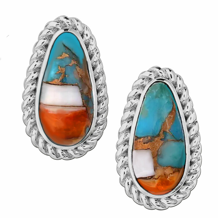 Mountain Glacier Treasures Earrings