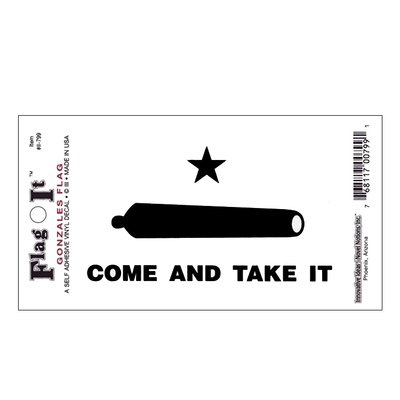 thumbnail image 2 of Gonzales Come And Take It Flag 3x5ft Battle Of Gonzales Texas Cannon House Flag Poly Nylon 2 of 6