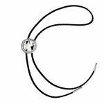 Silver Texas Star Bolo Tie