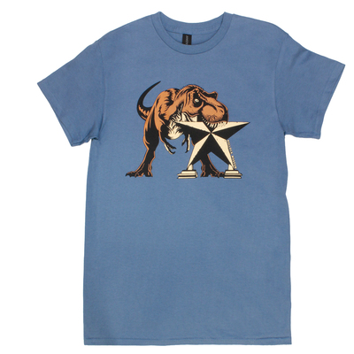 Tee Rex Blue Adult T-Shirt