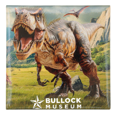  Bullock Museum Dinosaurs Magnet