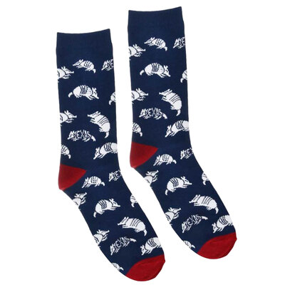  Armadillos Adult Socks
