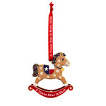A Texas Star Is Born Christmas Ornament