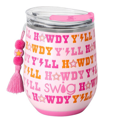 Howdy Y'all Stemless Wine Cup 
