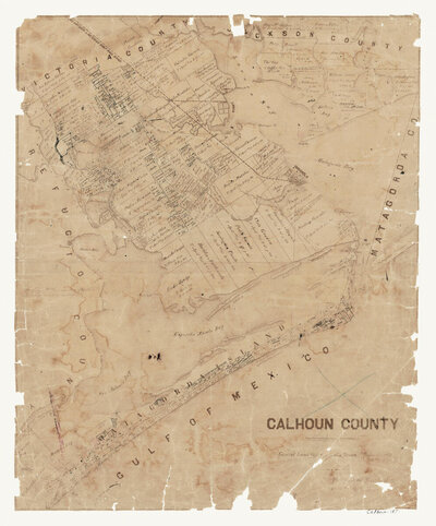 Herman Lunkwitz Calhoun County, 1871