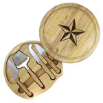 Texas Star Branded Cheese Board and Set