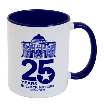  Bullock Museum 25th Anniversary Ceramic Mug