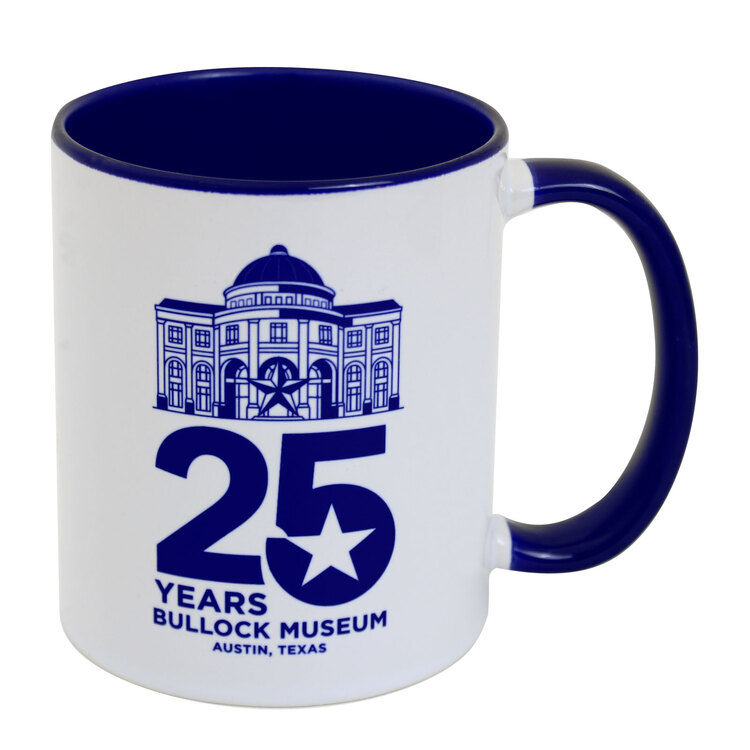  Bullock Museum 25th Anniversary Ceramic Mug