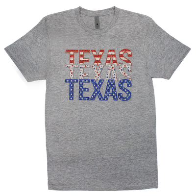 Texas Fourth of July Adult T-Shirt