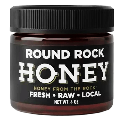 Round Rock Honey Central Texas Wildflower Honey 4oz