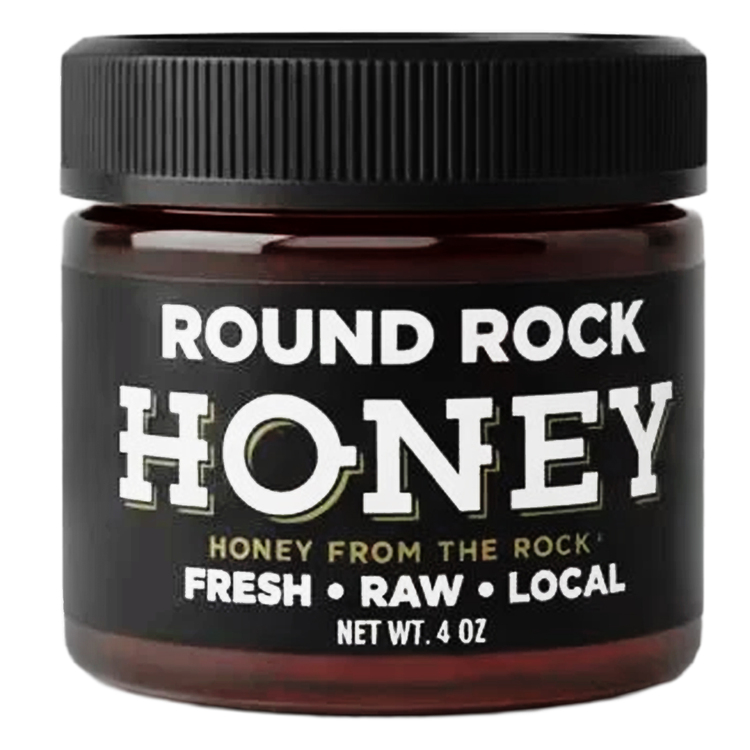 Round Rock Honey Central Texas Wildflower Honey 4oz