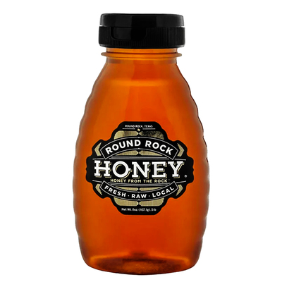 Round Rock Honey Texas Wildflower Honey 8oz